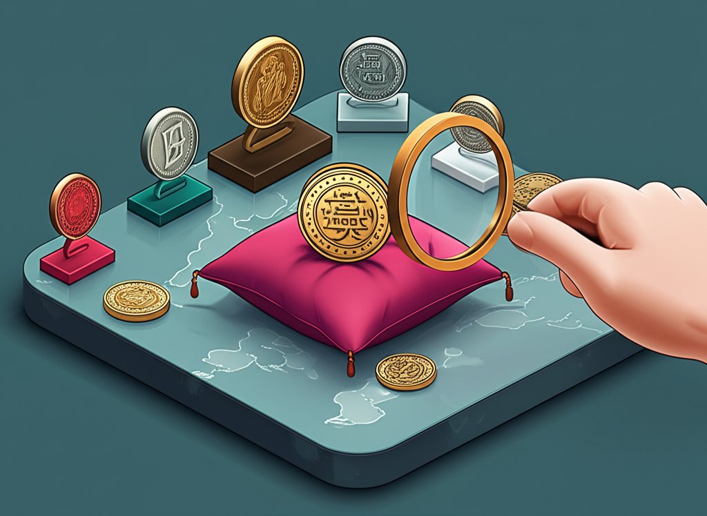 Most valuable rare foreign coins, highly sought after by collectors.